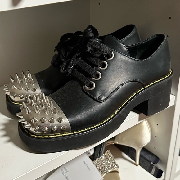 Miu Miu Platform Stud Shoe - Picture 1 of 6